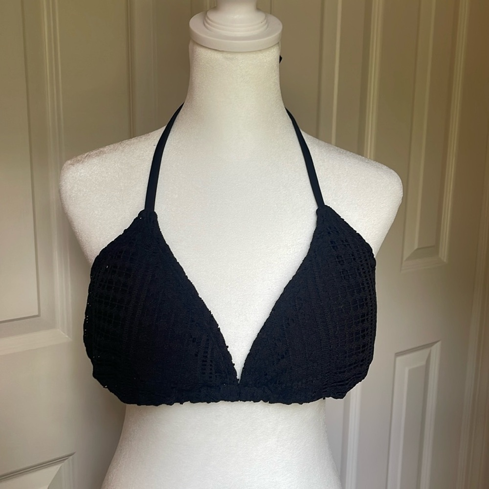 Crochet Triangle Bikini Top